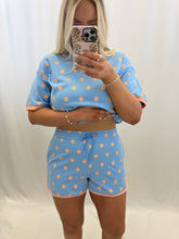 Load image into Gallery viewer, Confetti Dot Set BLUE💖 1 medium &amp; 1 large left
