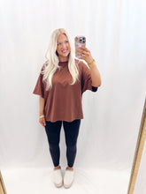 Load image into Gallery viewer, Better Brown Oversized Tee
