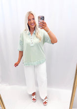 Load image into Gallery viewer, Bloom On The Go Top SAGE💖 1 medium left
