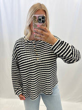 Load image into Gallery viewer, Warm Your Heart Top BLACK
