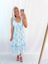 Load image into Gallery viewer, Romantic Garden Dress BLUE RESTOCK!
