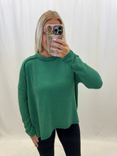 Load image into Gallery viewer, Easy Living Ribbed Top K GREEN
