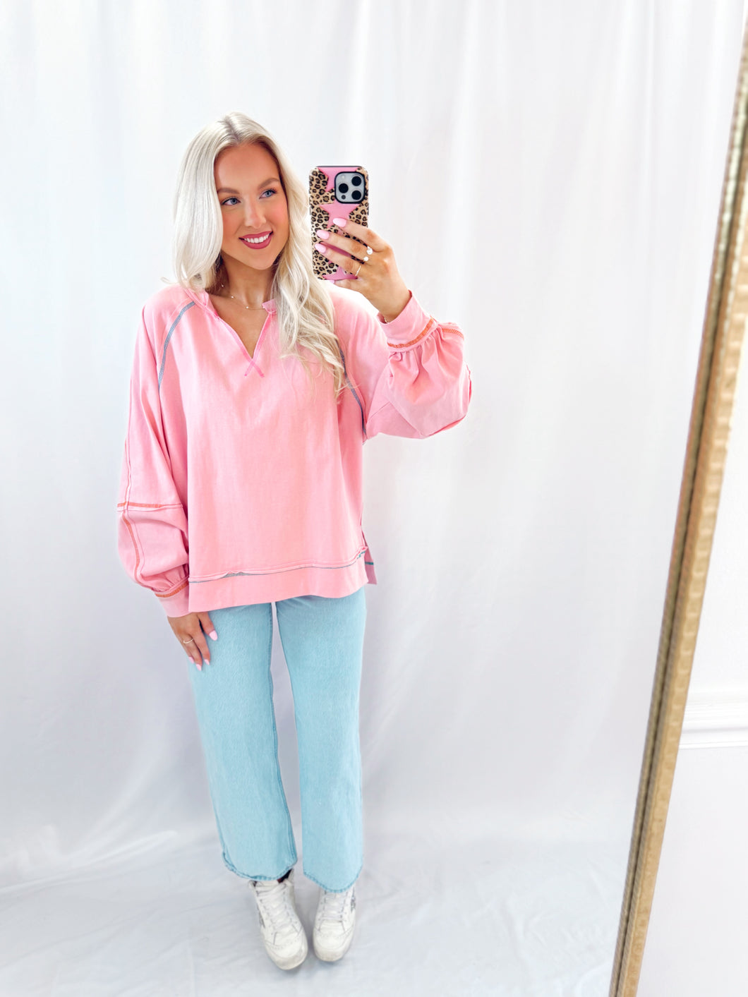 Just A Friend Lightweight Pullover