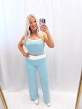 Load image into Gallery viewer, Clear Blue Stripes SET💖 small &amp; medium left
