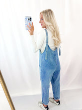 Load image into Gallery viewer, Denim Overall Jumpsuit
