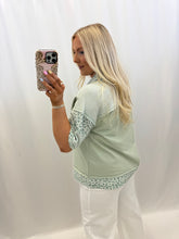 Load image into Gallery viewer, Bloom On The Go Top SAGE💖 1 medium left
