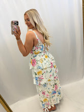 Load image into Gallery viewer, Twirl In Bloom Dress WHITE
