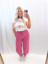 Load image into Gallery viewer, Mauve Dot Joggers
