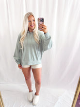 Load image into Gallery viewer, Slouchy Season Hoodie SAGE

