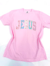 Load image into Gallery viewer, JESUS Floral/Pearl Graphic Tee
