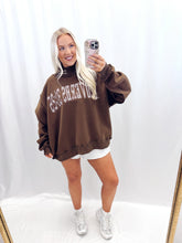 Load image into Gallery viewer, Proverbs 31:25 Mockneck Brown
