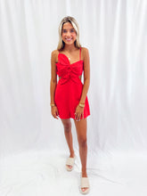 Load image into Gallery viewer, Red Charm Romper💖 1 small, 1 medium, &amp; 1 large left
