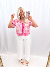 Load image into Gallery viewer, Darling In Pink Blouse
