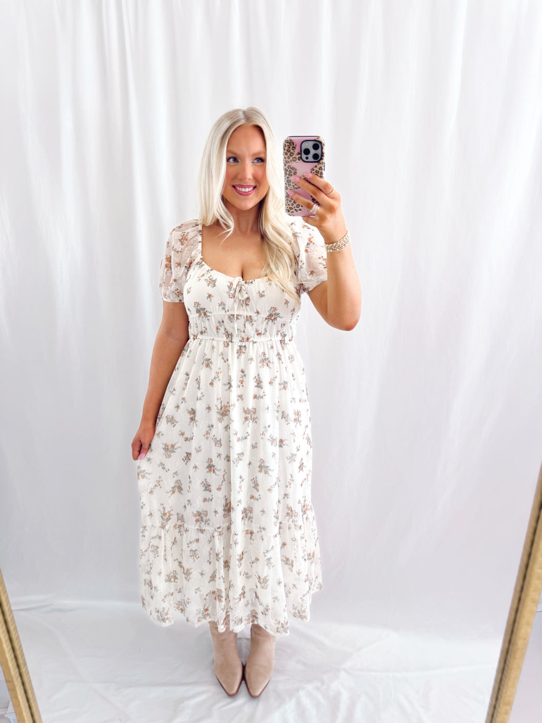 Vintage Bloom Dress💖 1 small & 2 larges left