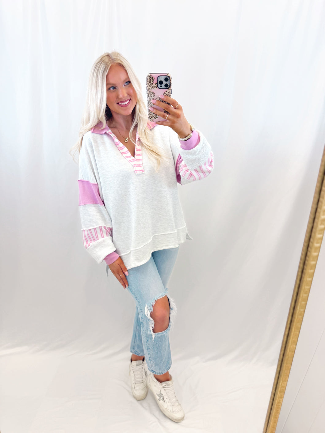 Cozy Couture Pullover PINK