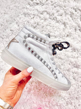 Load image into Gallery viewer, Silver Metallic SHUSHOP Sneakers
