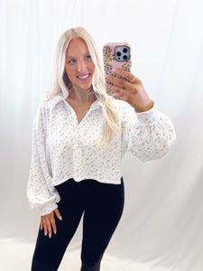 Petal & Pearl Pullover