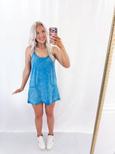 Load image into Gallery viewer, Doing The Most Romper BLUE
