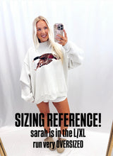 Load image into Gallery viewer, *PREORDER* Lucky Duck Oversized Mockneck ETA DECEMBER 7TH SHIP!! (order separate or all items will ship when preorder comes in)
