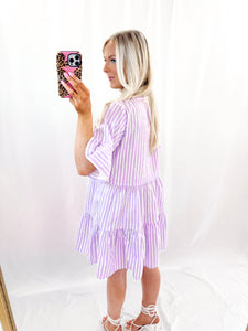 Spring Stripes Dress