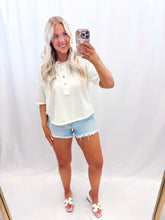 Load image into Gallery viewer, Cabana Striped Top YELLOW
