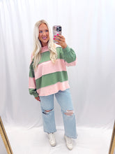 Load image into Gallery viewer, Berry Sage Oversized Top
