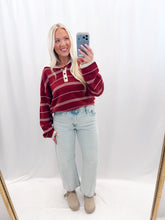Load image into Gallery viewer, Southern Comfort Sweater Red
