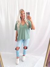 Load image into Gallery viewer, Layer Me Later Tee SAGE
