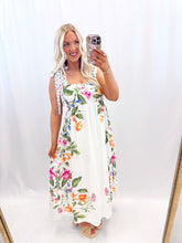 Load image into Gallery viewer, Bloom Lagoon Dress WHITE

