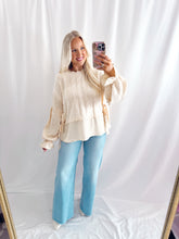 Load image into Gallery viewer, Vanilla Bean Sweater Top
