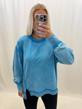 Load image into Gallery viewer, Pure Comfort Pullover OCEAN BLUE
