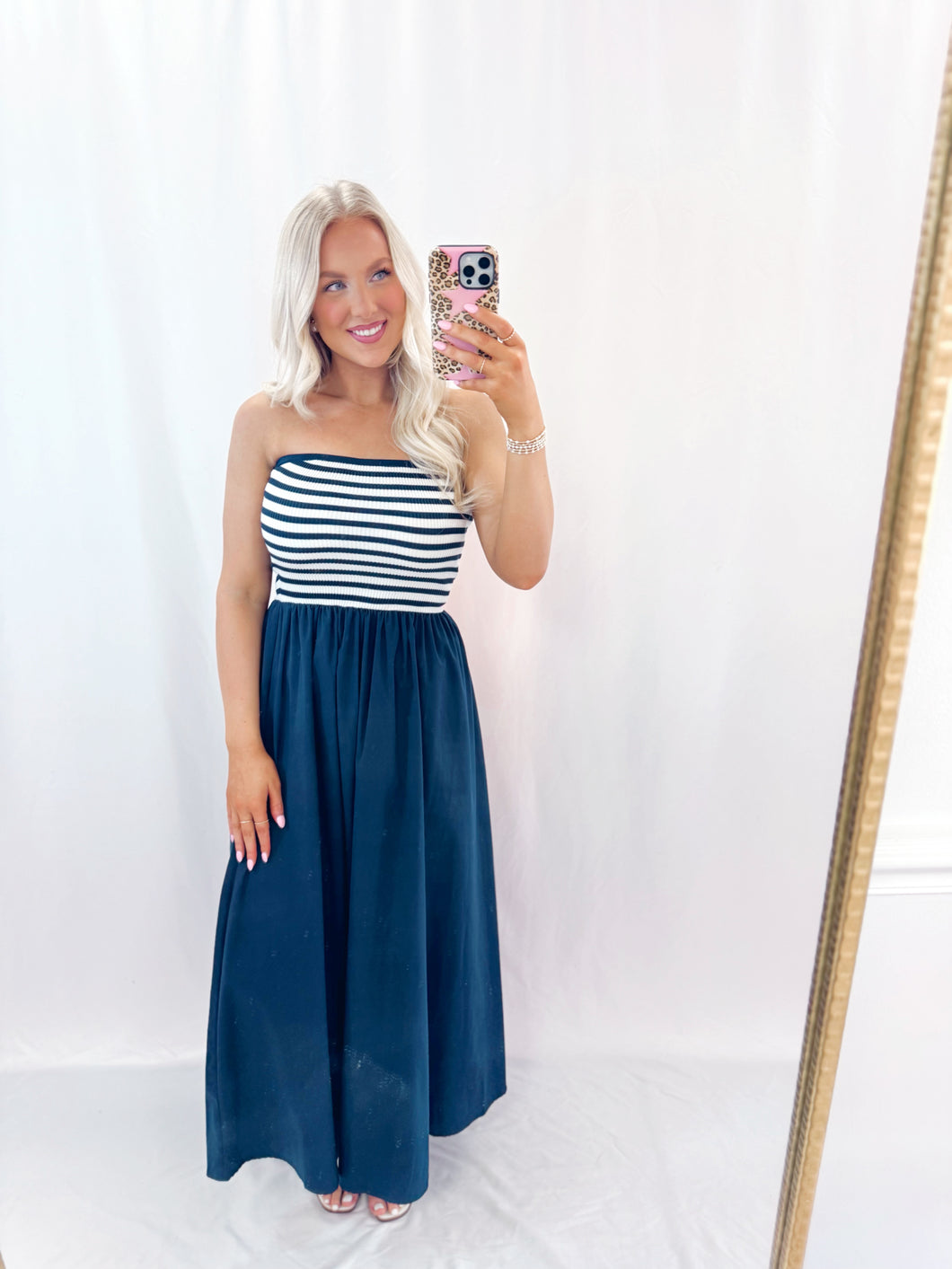 American Honey Dress NAVY