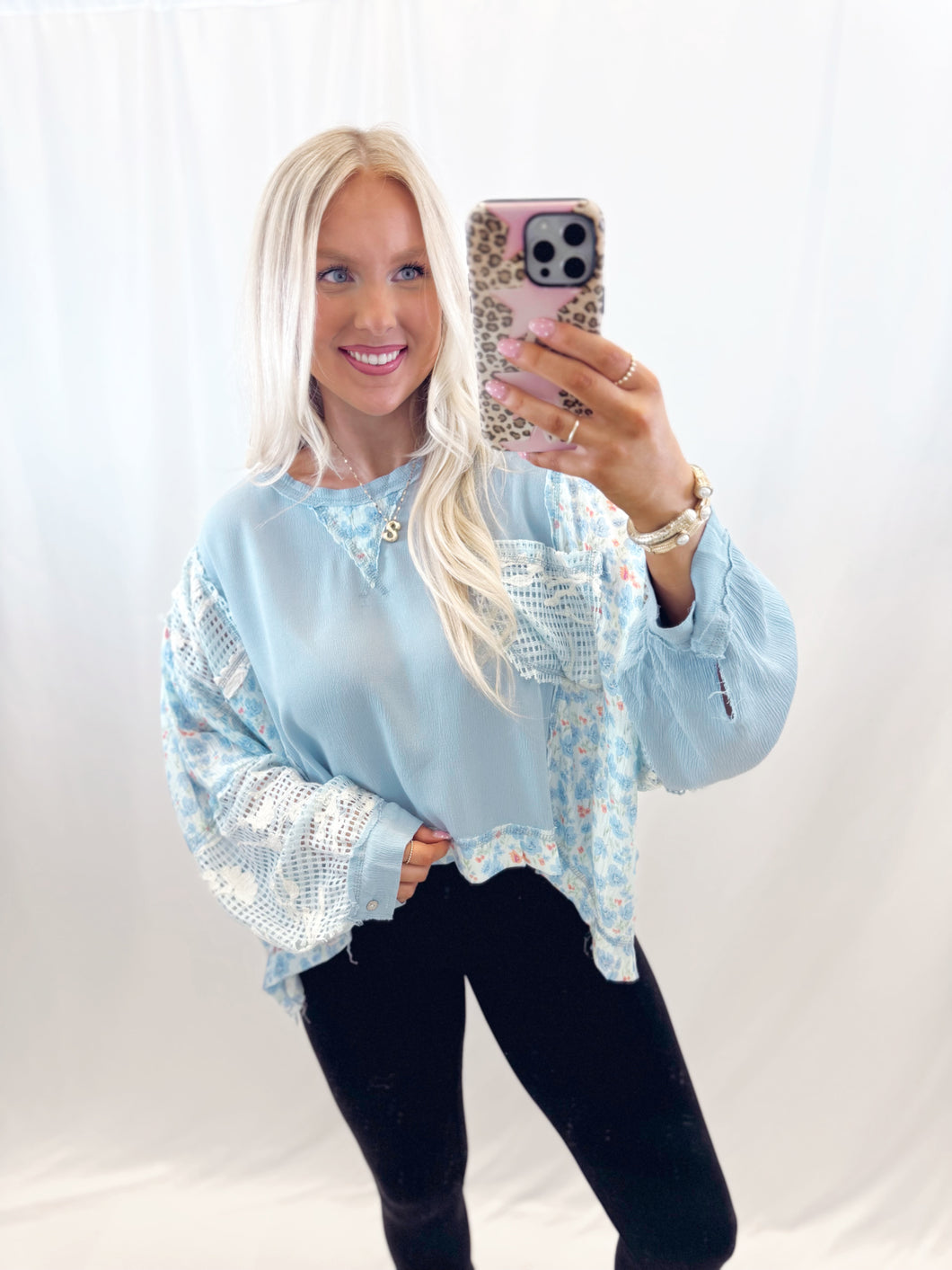 Laced In Petals Top