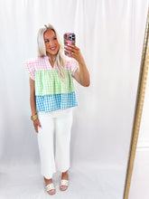 Load image into Gallery viewer, All About Gingham Blouse
