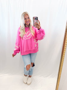 Touchdown Twirl Pullover