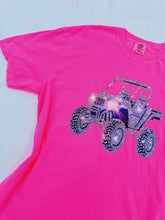 Load image into Gallery viewer, Rhinestone Side By Side Graphic Tee
