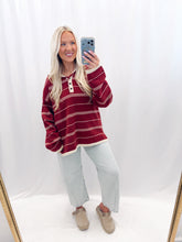 Load image into Gallery viewer, Southern Comfort Sweater Red
