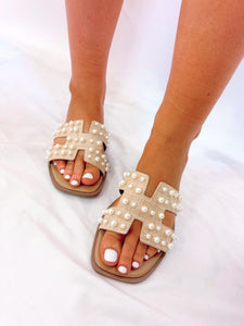 Spring Pearl Sandals