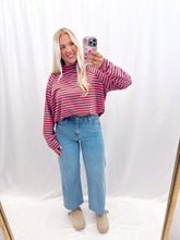 Load image into Gallery viewer, Chocolate Strawberry Long Sleeve Top
