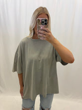 Load image into Gallery viewer, Everyday Essential Oversized Tee SLEET
