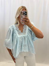 Load image into Gallery viewer, Seabreeze Eyelet Blouse💖 1 large left
