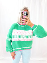 Load image into Gallery viewer, Pop Of Color Sweater
