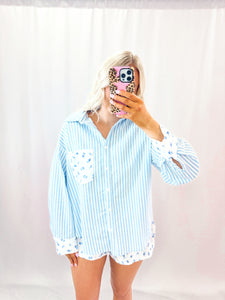 Floral Whimsey SET (top + shorts)