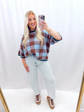 Load image into Gallery viewer, Blueberry Mocha Sweater Top
