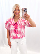 Load image into Gallery viewer, Darling In Pink Blouse
