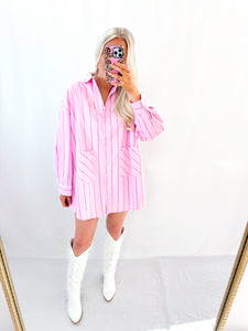 With Love Shirt Dress💖 2 M/L left