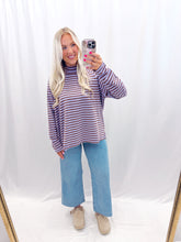 Load image into Gallery viewer, Blackberry Mocha Long Sleeve Top
