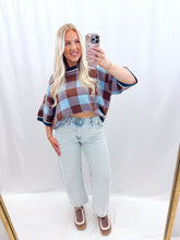 Load image into Gallery viewer, Blueberry Mocha Sweater Top
