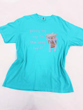 Load image into Gallery viewer, Filling My Cup To The Very Top Graphic Tee (Iced Coffee)
