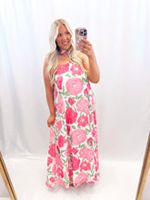 Load image into Gallery viewer, Charleston Bloom Dress PINK💖 1 large left
